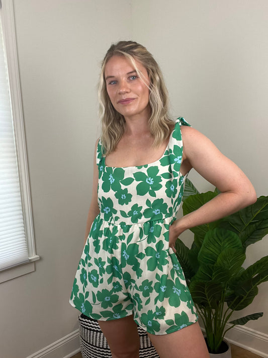 Basil Romper