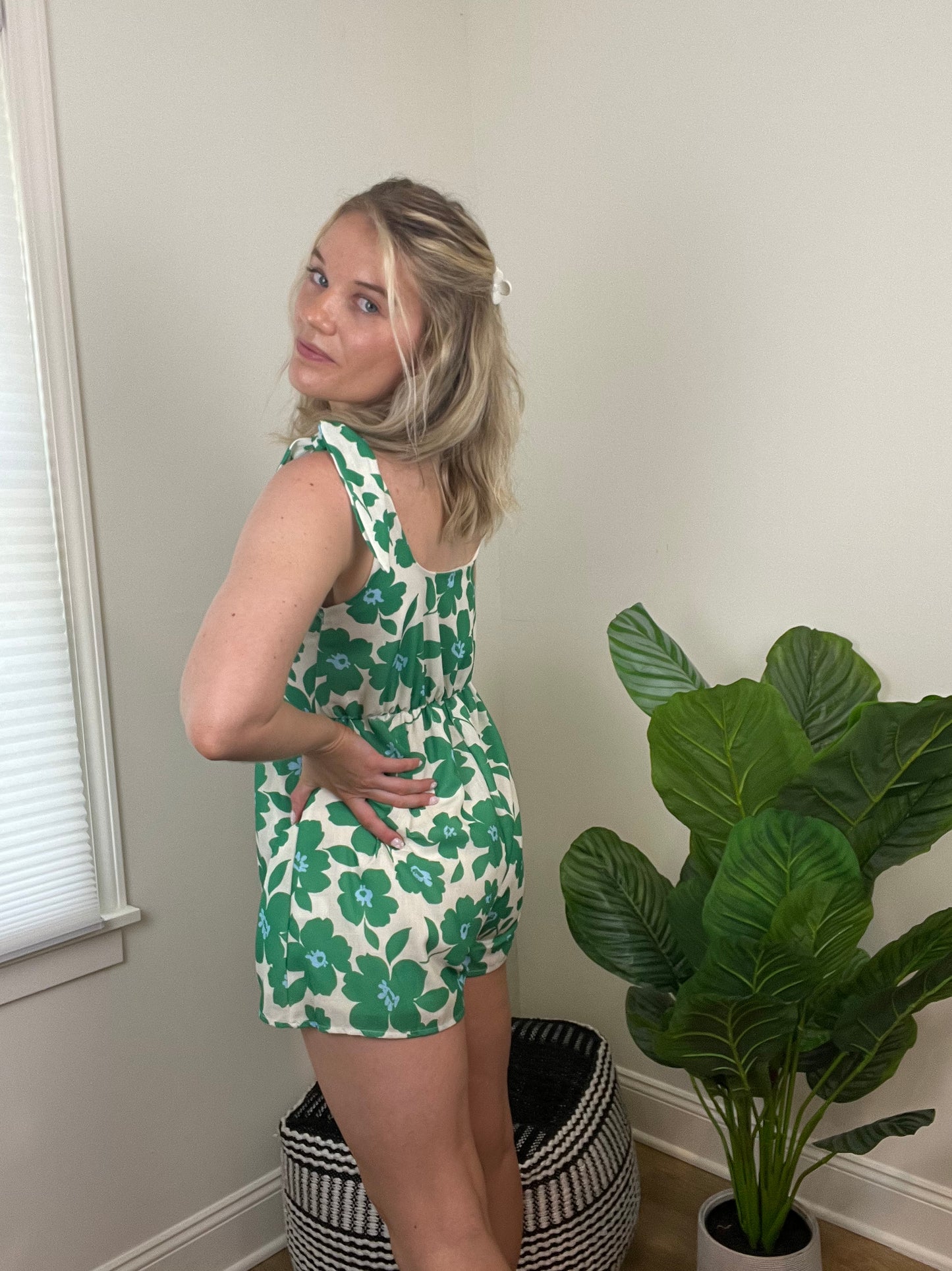 Basil Romper